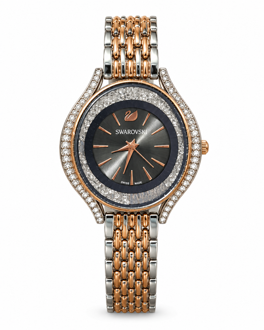 Swarovski Crystalline Watch for Women Elegant Crystal Timepiece
