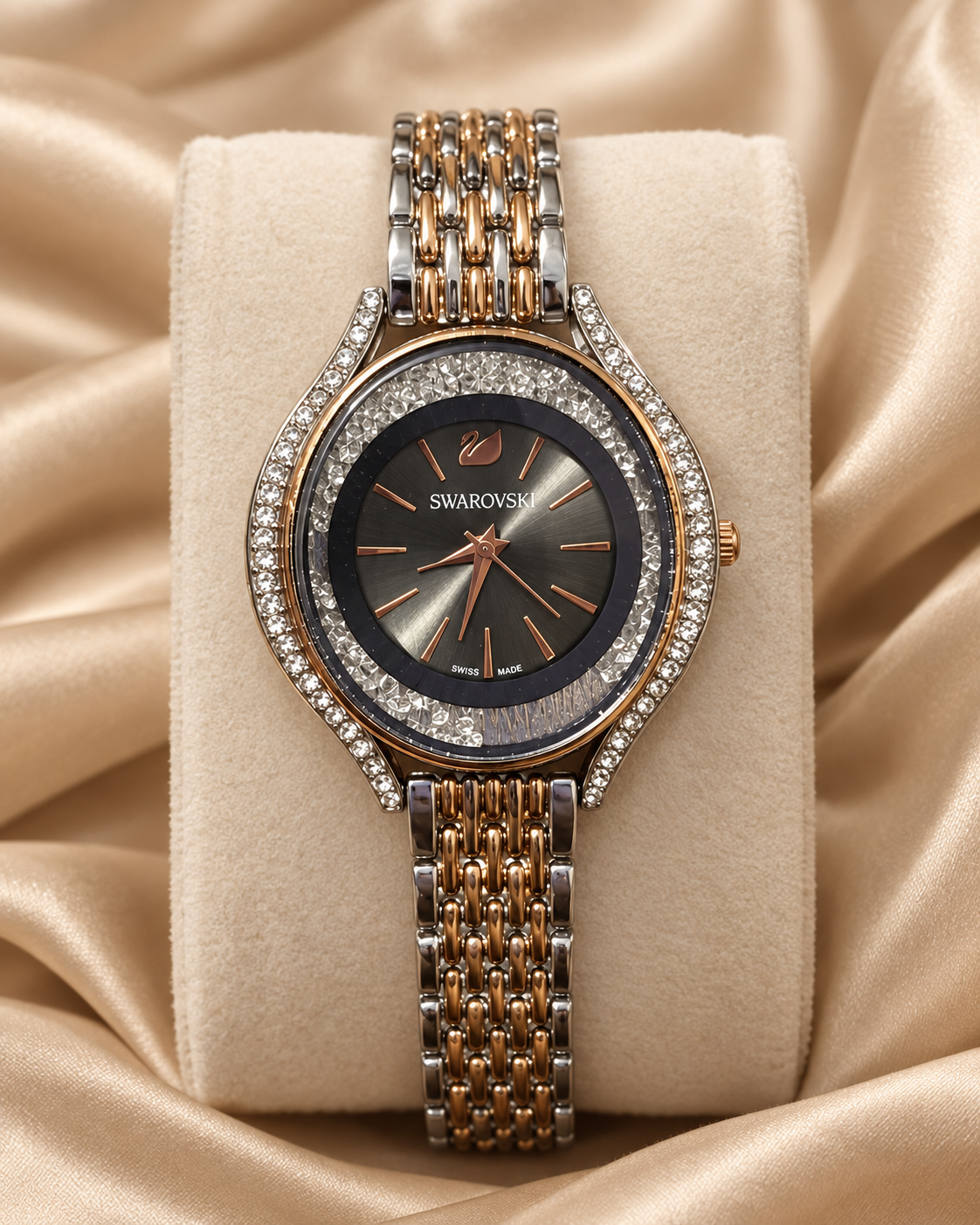 Swarovski Crystalline Watch for Women Elegant Crystal Timepiece