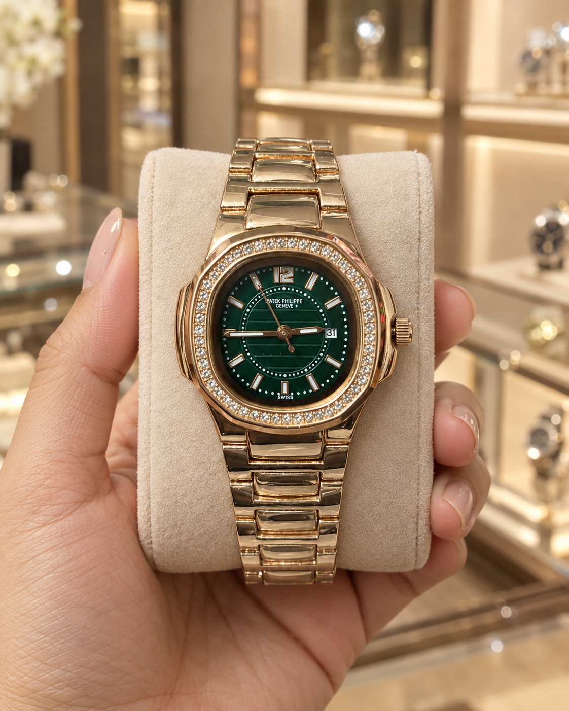 Patek Philppe Nautilus Watch for Women Luxury Timepiece